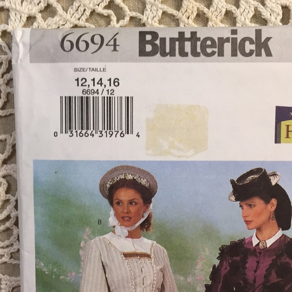 Victorian Era Style Costume Dress Pattern Unused - Picture 5 of 16